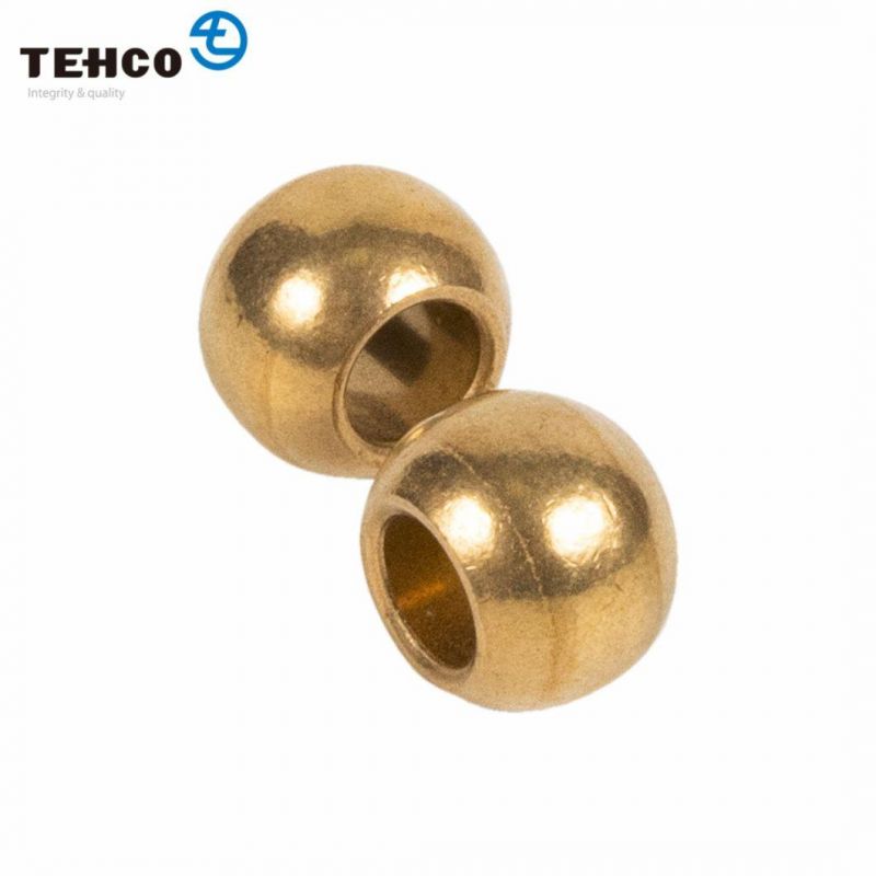 SAE841 Spherical Bronze Oil Sintered Bushing 8mm Made of Brass Powder Pressed By Mold in High Temperature for Fan Machine,