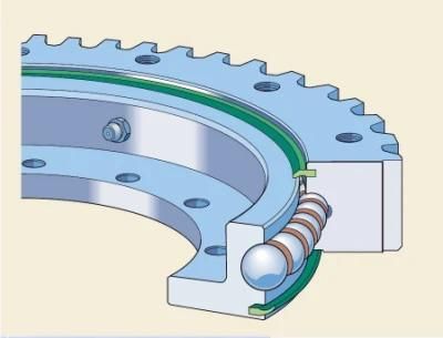 Torriani Gianni (TG series I. 32. C) Flanged Slew Bearing Internal Gear Slewing Ring (I. 1100.32.00. C)