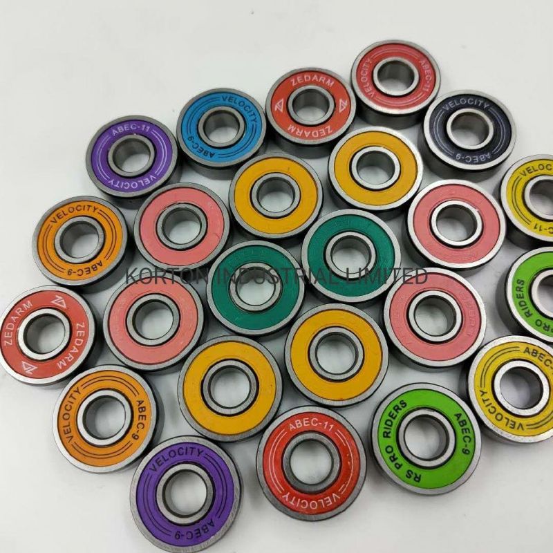 Ceramic Skateboard Ball Bearing 608 RS High Speed Bearings