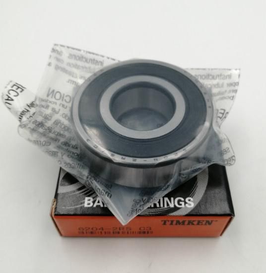 6204 2RS-C3 Deep Groove Ball Bearing Automotive Bearing 6204zz