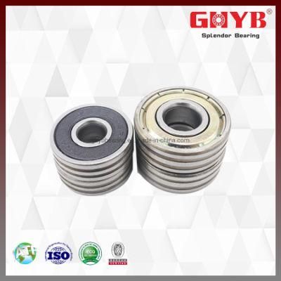 Single Row Low Friction NSK Miniature Deep Groove Ball Bearing for High Speed Low Noise Fields