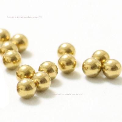 0.5mm-25mm High Precision Solid Copper Ball H62 Brass Ball