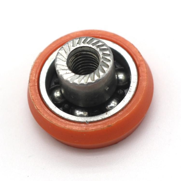 U Groove Nylon and Plastic Pulley Wheel with Bearing