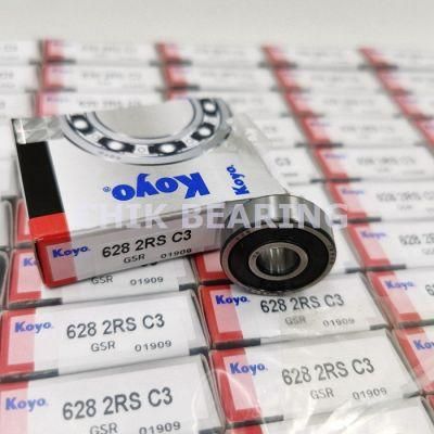 Koyo Machine Parts of Bearing 63/32-2RS/C3 608-2RS/C3 Deep Groove Ball Bearing 607-2RS/C3 628-2RS/C3 for Construction Machinery