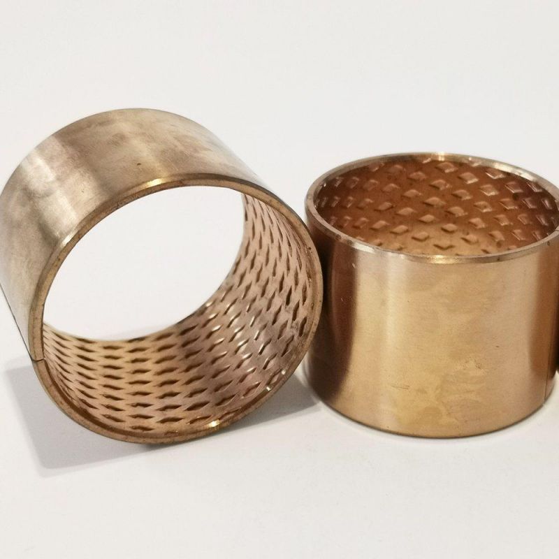 Cheap Price Custom CNC Bronze Bushing Sleeve Flange CuSn8P Forest Machinery Wrapped Bronze Bushing