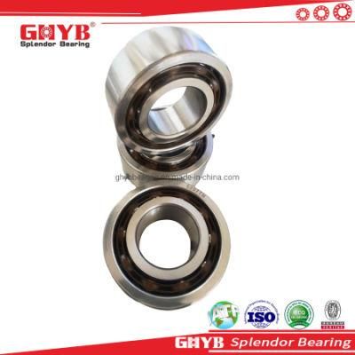 Customized OEM Low Noise 7000AC 7001AC Double Row Steel Cage Angular Contact Ball Bearings