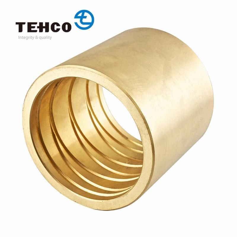 Customize Various Materials Bush casting CNC sleeve bronze Bearing Bush copper Alloy Machine tool Bushing