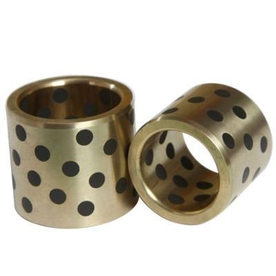Centrifugal Casting Cuzn25al5 Bronze Bushing with Graphite Bearing Bush