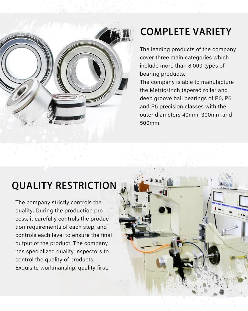 Single Row Miniature Thin Wall Long Life Deep Groove Ball Bearing 61803-2RS 61804 61804tn