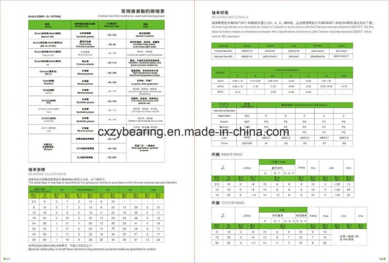 R6-Zz-2RS 9.525X22.225X7.144mm High Performance Deep Groove Ball Bearing