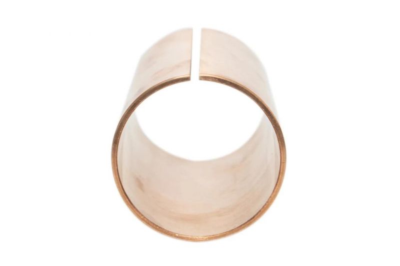 CuSn8P Bronze Bearing FB090 CuSn8 Wrapped Bronze Bushing Bronze Bearing Bush For Heavy Load Engineering Machines