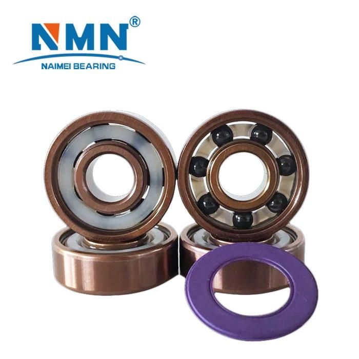 High Temperature Resistance Wear Resistance Hybrid Ceramic Ball Bearings 608 2RS Zz for Instrument and Meters
