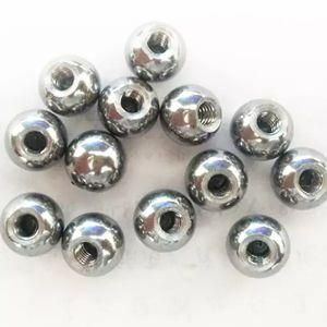 5.556mm 6.350mm 7.937mm 8.731mm Drilled Stainless Steel Hollow Ball for Corrosion Resistance, Magnetism