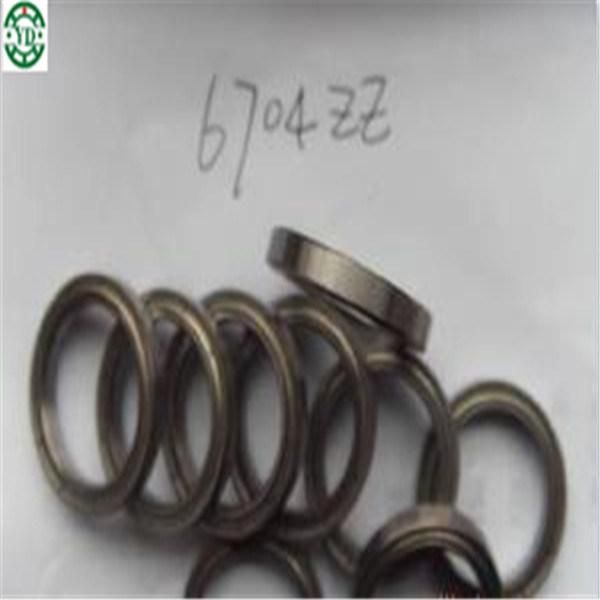 for Engine Motor Deep Groove Ball Bearing Thin Section 6704zz 6704RS