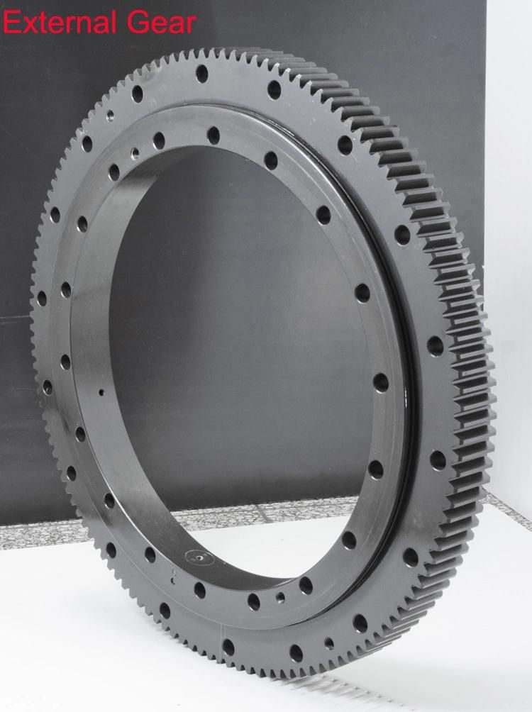 014.35.1250 1390mm Single Row 4 Points Contact Ball Slewing Bearing with Internal Gear