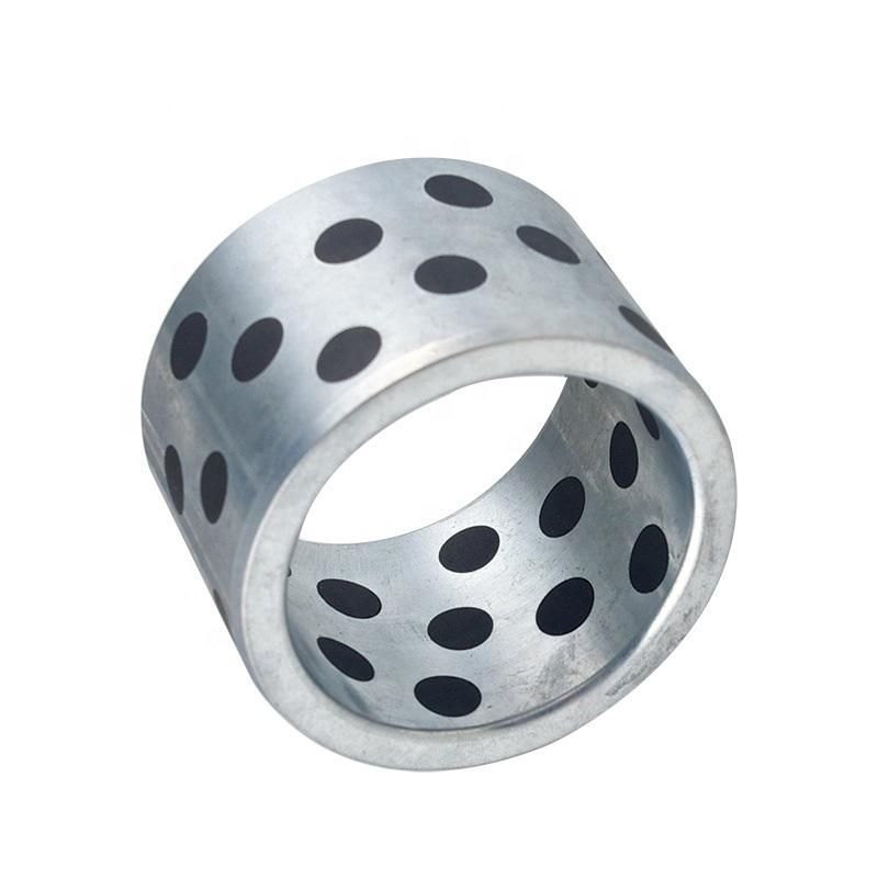 Factory Price Solid Lubricating Bearing Bushing With Zinc Base Zinc Sleeve Bushing With Graphite Lubricate