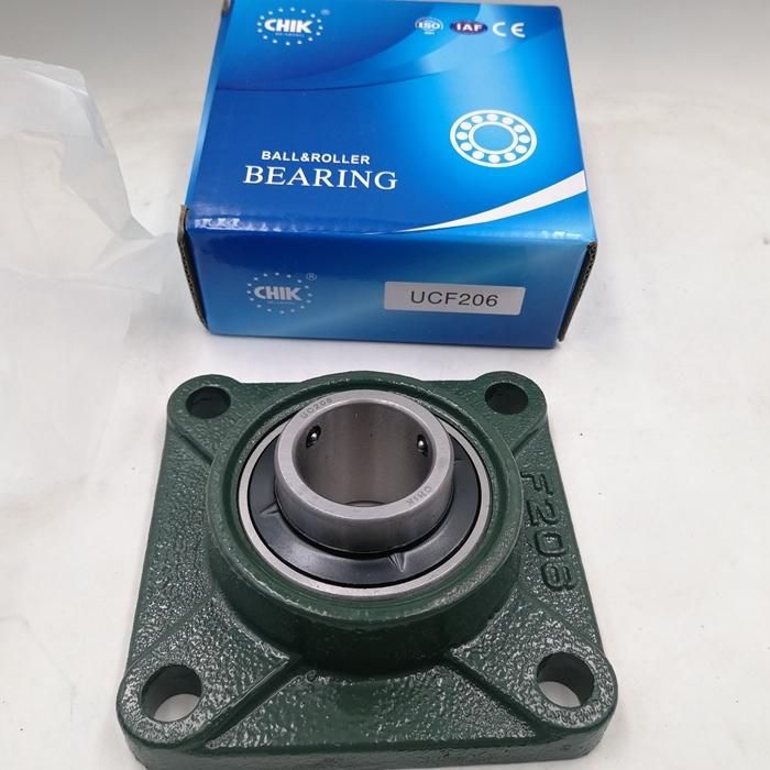 Flange Bracket Unit Cast Steel Pillow Block Bearing Agriculture Machine Ucf 203 Ucf 204 Ucf 205 Ucf 206ucf 207 Ucf 208 Ucf 209 Ucf 210