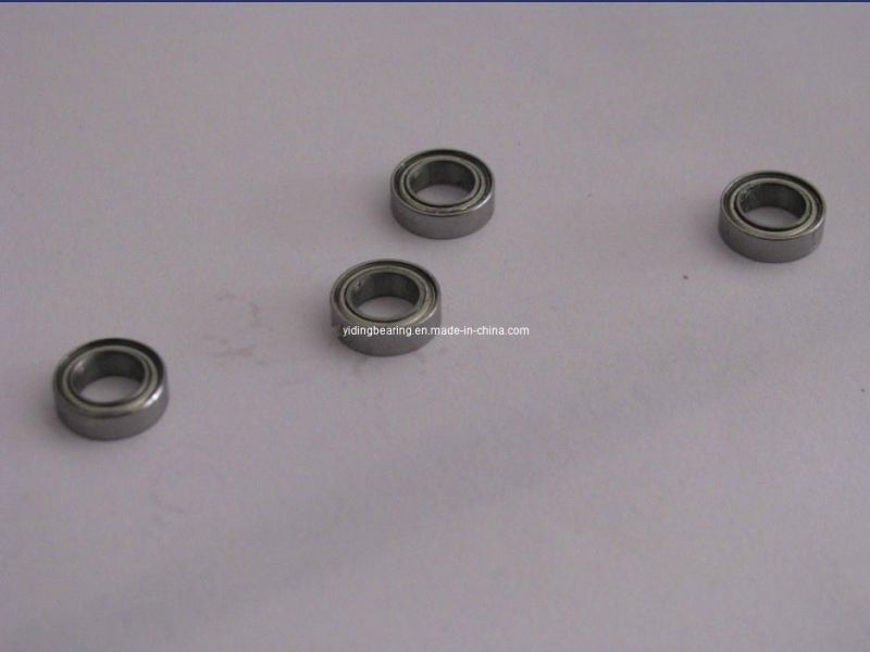 F625zz Flange Bearings 5X16X5mm Zz Open Type F625 Miniature Deep Groove Ball Bearing