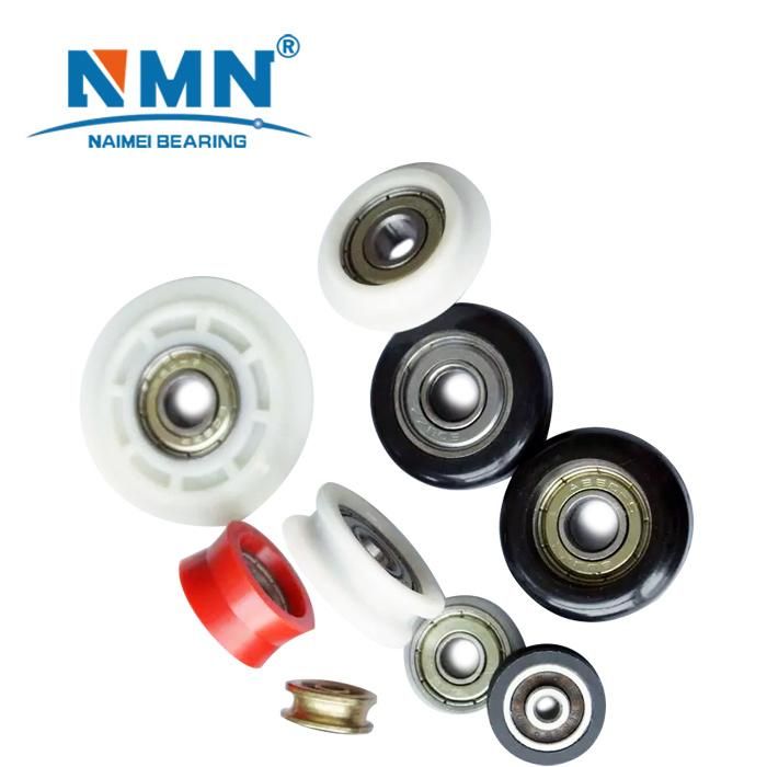 High Quality Plastic Pulley Bearing U V H Type Bearing Nylon / POM / Plastic Bearing