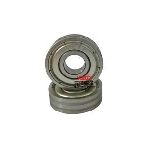 8X22X7mm 608zz Deep Groove Ball Bearing with Double Ring Groove