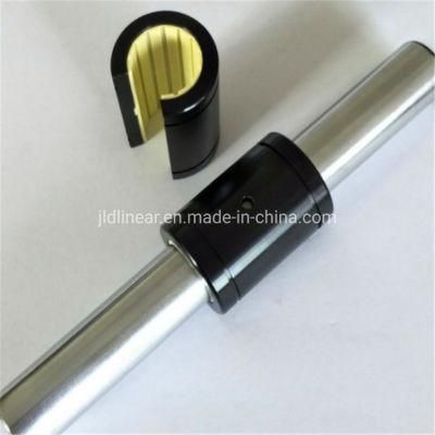 Plastic Linear Bearing Lm10luu Lm12luu Lm20luu Lm25luu Lm30luu Lm40luu Lm50luu with Anodized Aluminum Adapter