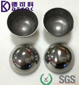 304 Mirror Surface Stainless Steel Hemispehre Diameter 200mm