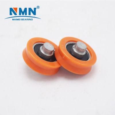 High Quality Plastic/Rubber Coated/Nylon/Aluminium Sliding Door Rollers/Wheels with Bearing
