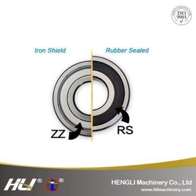 6009 2RS 45mm*75mm*16mm Double Rubber Seal Bearings , Pre-Lubricated and Stable Performance and Cost Effective, Deep Groove Ball Bearings.