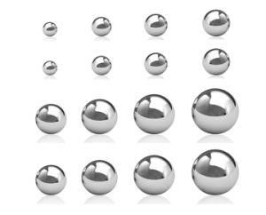 7.938mm 5/16&quot; Top Quality Chrome Steel Balls with ISO9001 Certification