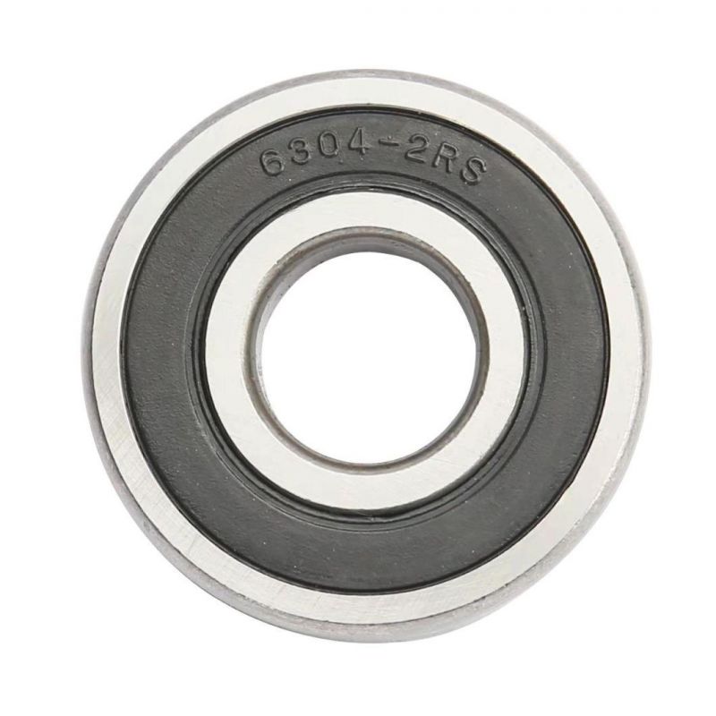 High Speed 20X52X15 Deep Groove Ball Bearing 6304 2RS Bearing