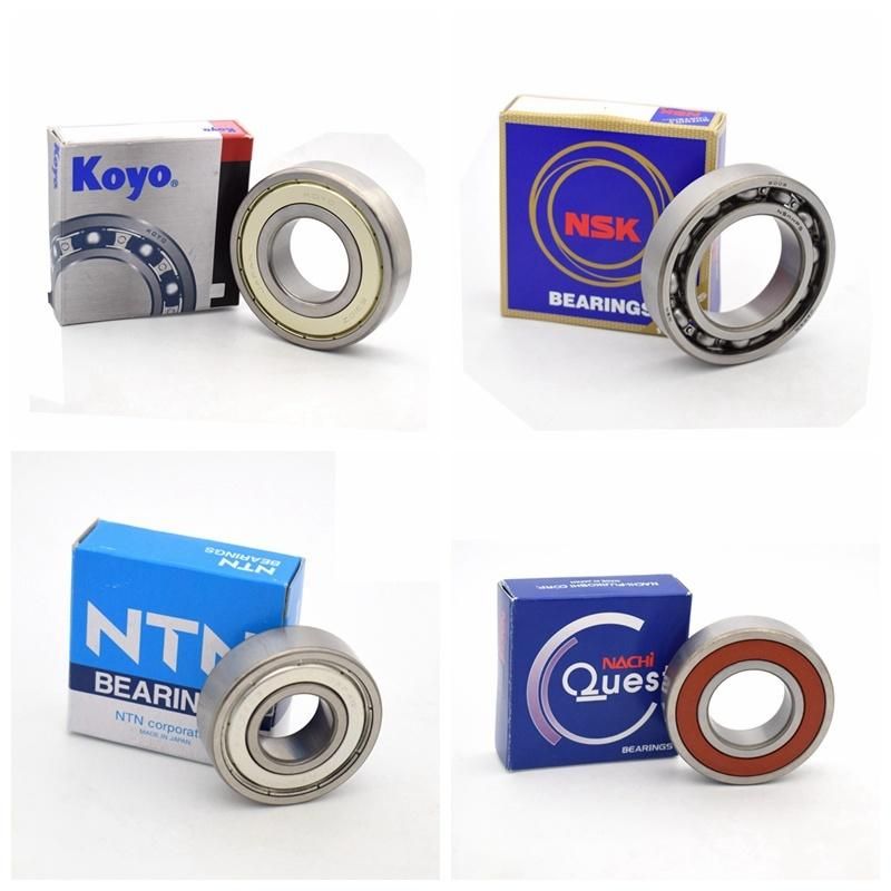 Chrome Steel NSK NTN Koyo NACHI 6200 2RS 6301zz 6312 Open Type Z1V1, Z2V2, Z3V3 Deep Groove Ball Bearing