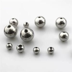 SS304 Stainless Drilled Steel Ball with Through Hole 15.8mm 20mm 25mm 30mm