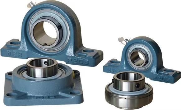 Pillow Block Bearings /Chrome Steel Gcr15 Z2V2 (UCP205, UCP208. UCP210 etc)