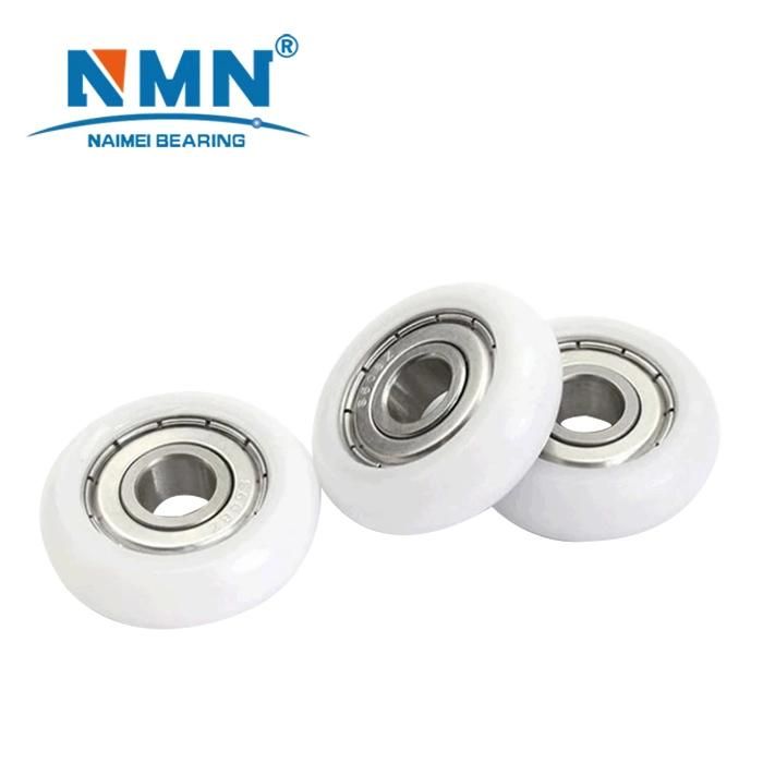 608zz 625zz 626zz 627zz Rubber Coated Plastic Bearings for Sliding Door