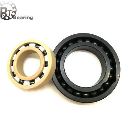 Outer Spherical Ceramic Ball Bearings Zro2 Zirconia, Si3n4 Silicon Nitride, Ssic Silicon Carbide, Hybrid Ceramic Bearing UC206