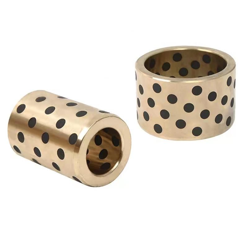 Factory Price Self Lubricating Bushing Straight Column Copper Alloy Oil-Free Guide Bushing for 3D Machine