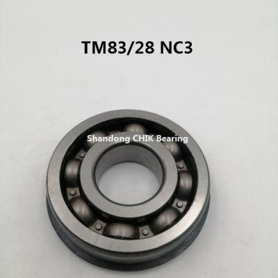 TM83/28 NC3 Sealed Automotive Gearbox Deep Groove Ball Bearing TM83/28