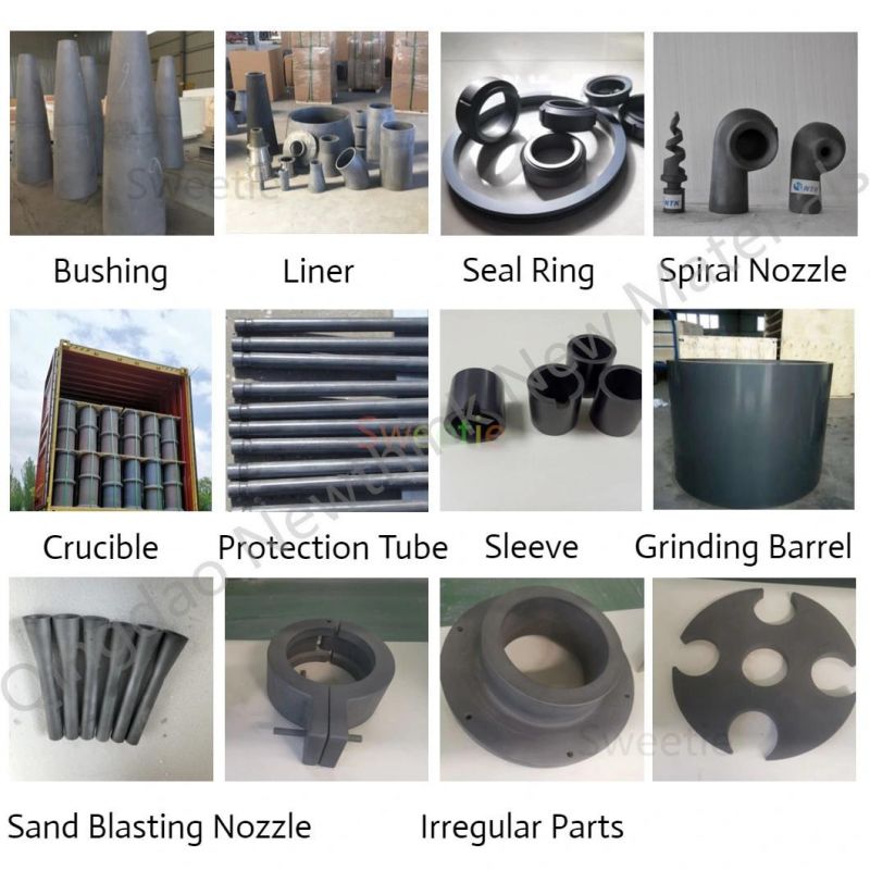 High Quality Silicon Carbide Ceramic Seal Ring / Sic Bush with Free Sample