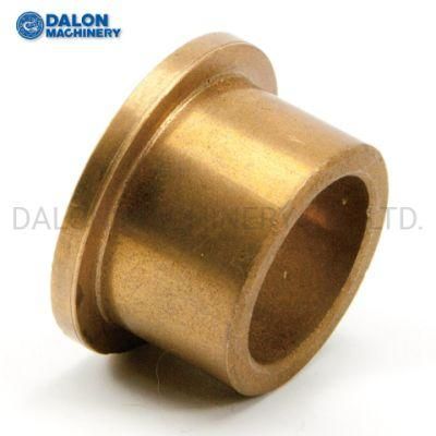 Sintered SAE 841 Bronze Flange Spherical with Ring Bearing Bushing