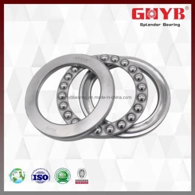 Double/Single Direction Axial Loads Thrust Ball Bearing 51109 51110 51111 CNC for Machine Tool