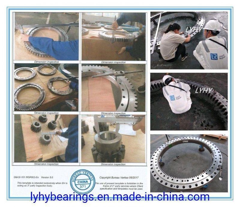 232.21.1075.013 (Type 21/1200.2) Flanged Turntable Bearing with Internal Gear