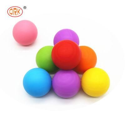 Colored Transparent Silicone Good Compression Set Rubber Balls