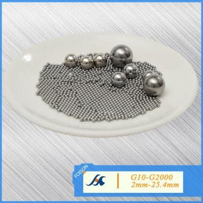 2.381mm-12.7mm G100-G1000 AISI 201 Stainless Steel Ball for Hardware Accessories, Handicrafts, Guide Rail, Bearing, Toy and So on