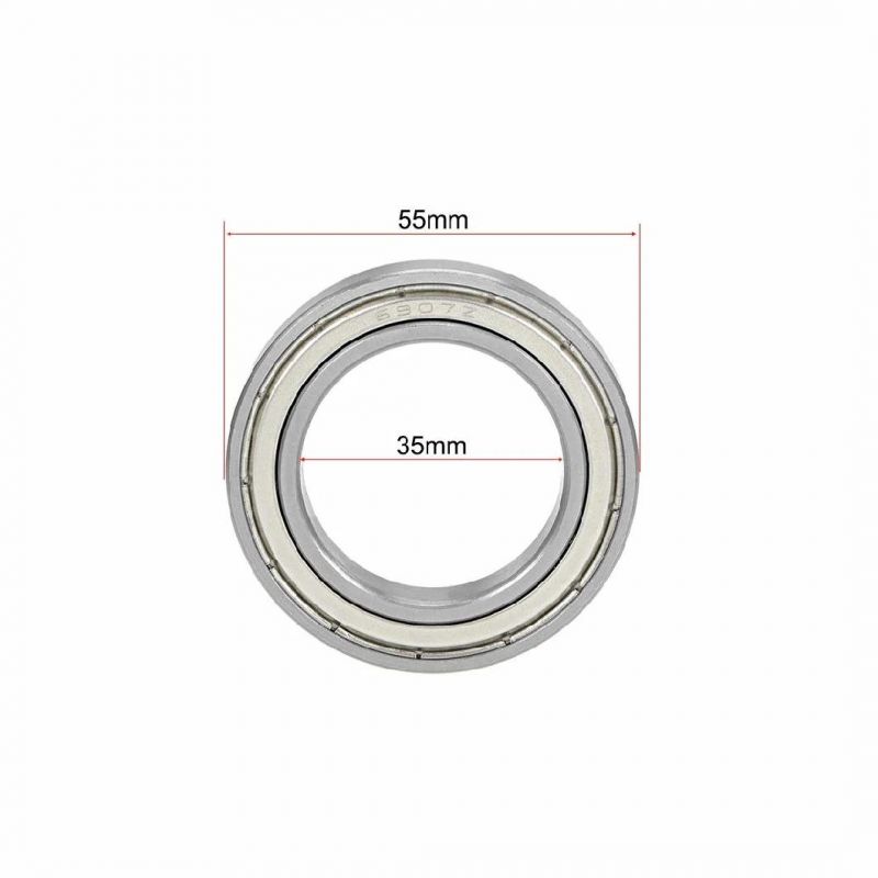 6907zz Deep Groove Ball Bearing 35mm X 55mm X 10mm Double Shielded Chrome Steel Z2