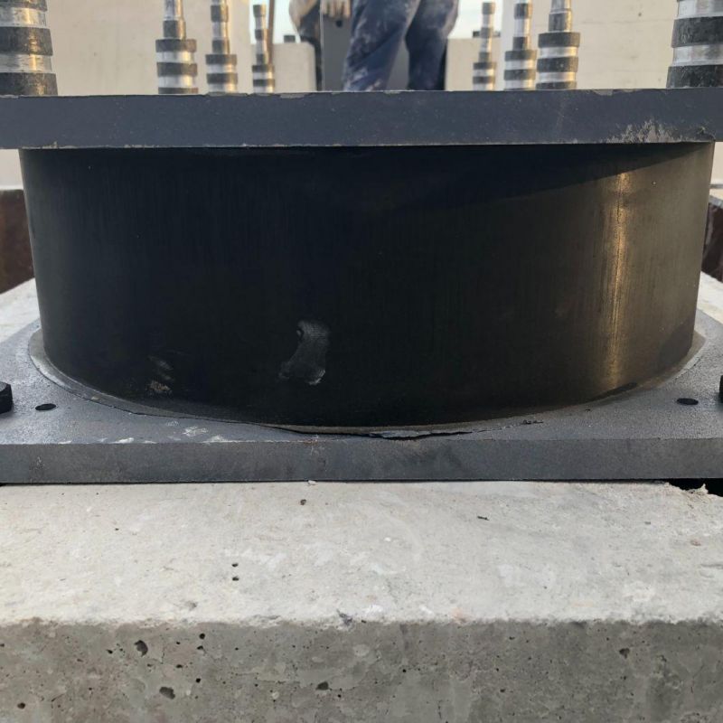 Seismic Isolation Building Hdrb High Damping Rubber Bearing