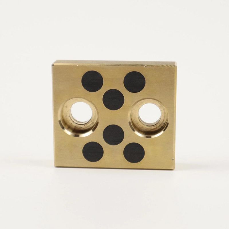 Graphite Plugged Bronze Bearing Pad Bushing