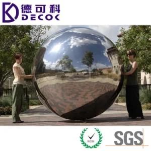 304 500mm 800mm 1000mm Hollow Ball Mirror Finish Stainless Steel Ball