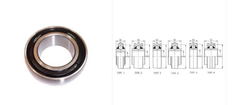 Round Hole Heavy Work Farm Machine Bearing W208ppb2