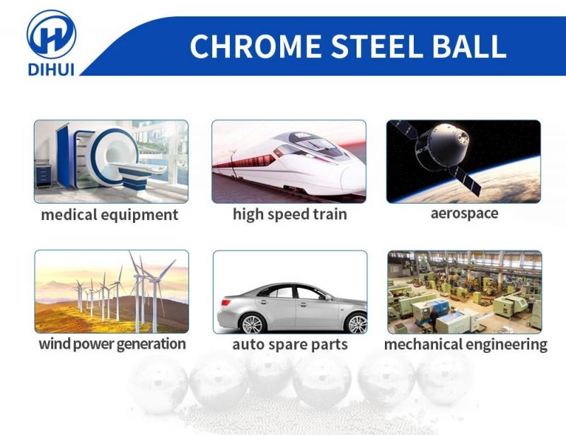 Size 50.8 Chrome Steel Sphere (GCr15SiMn) for Slewing Bearing