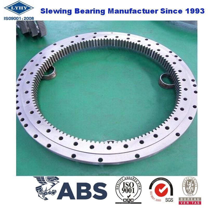 Single Row Ball Slewing Bearings Turntable Bearings with Internal Teeth 16302001